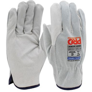 ProChoice Riggamate Natural Cowgrain Palm / Split Back Gloves XL Pair