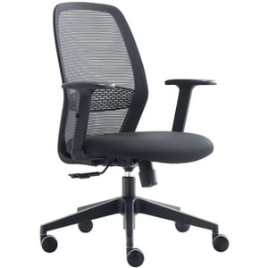 Santa Task Mesh Chair in Black - 4 Yr Warranty