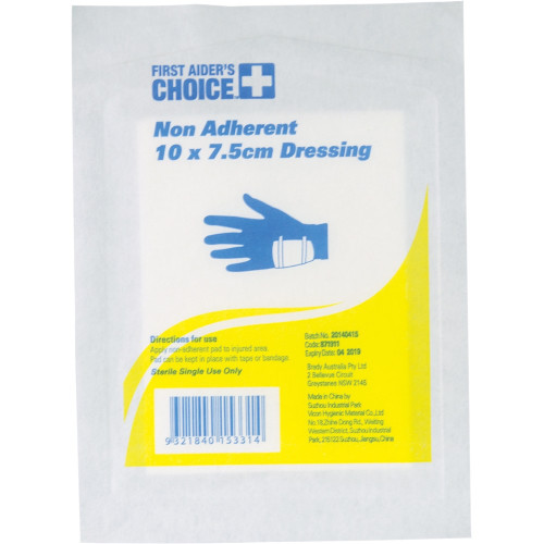 TRAFALGAR NON-ADHERENT DRESSING N-Adherent Dress 7.5x10 Pack of 10 ** While Stocks Last - Replaced by AE-APD100S **