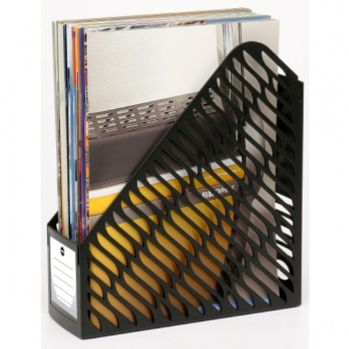 MARBIG MAGAZINE RACKS Twin Pack Black (Pack of 2)