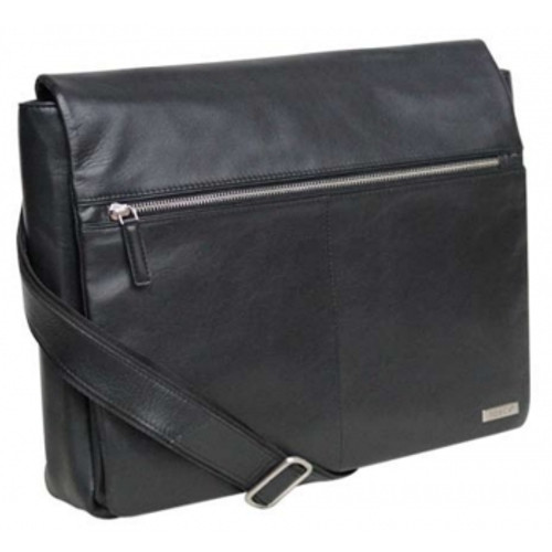 LEATHER MESSENGER BAG 270 x 385 x 55mm