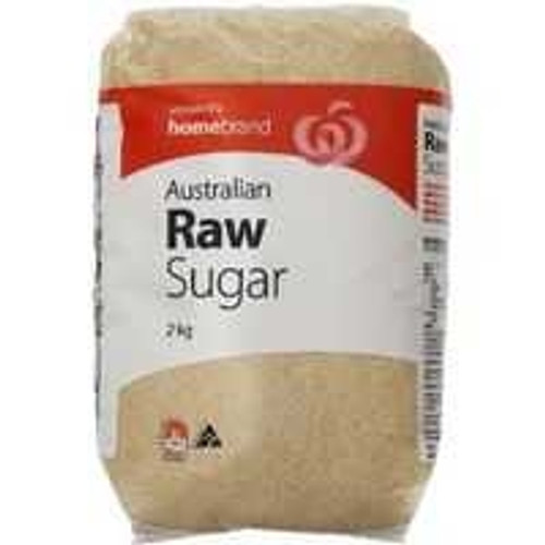 SUGAR RAW 2KG Home Brand