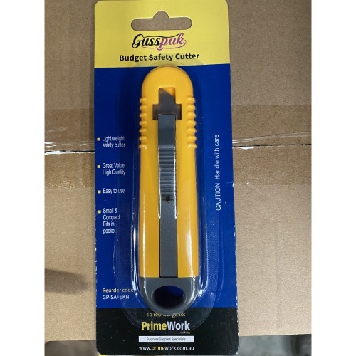 Gusspak Auto-Retracting Premium Safety Cutter Knife Compact (CYM-400)