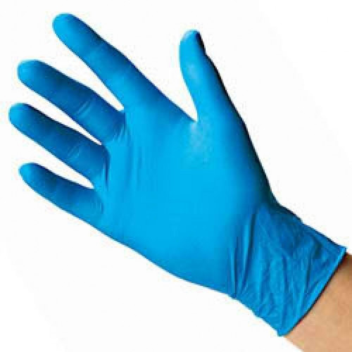 VINYL DISPOSABLE GLOVES Powder Free Blue, Small, Bx1000 (PFVB-S)