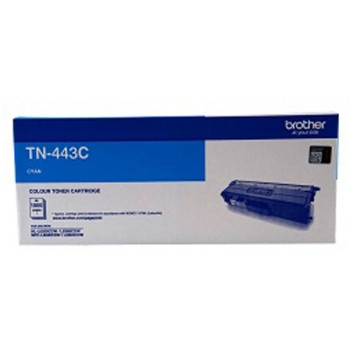 BROTHER TN443 CYAN TONER CARTRIDGE 4K Suits Brother HL L8260CDW / L8360CDW / Brother MFC L8690CDW / L8900CDW