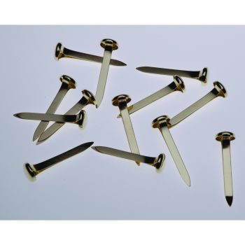 ESSELTE PAPER FASTENER 25mm Brassed Steel B200