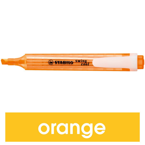 STABILO SWING COOL HIGHLIGHTER 275/54 Orange (Pack of 10)