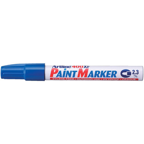 ARTLINE 400 PAINT MARKERS 2.3mm Bullet Blue Pack of 15