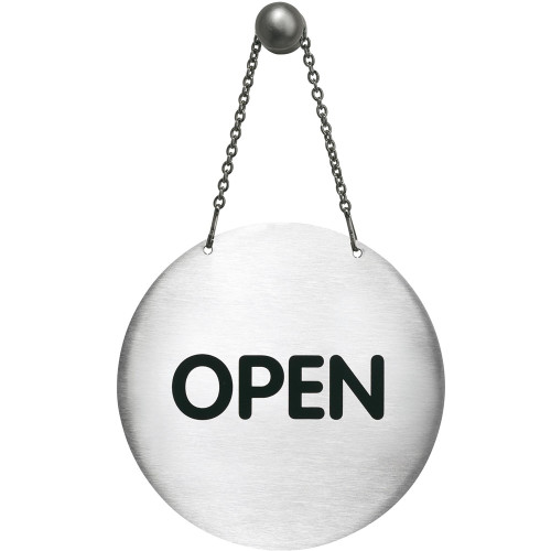 DURABLE PICTOGRAM SIGN Sign Open/Closed & Chain 130mm ** ETA 16/9/2026 **