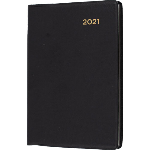 COLLINS BELMONT POCKET DIARIES #137 105x74mm 1 Day To Page Black