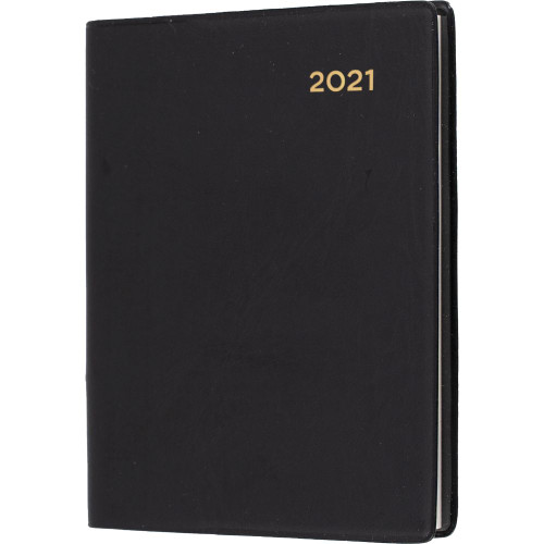 COLLINS BELMONT POCKET DIARIES #337P 105x74mm Week To Opening W/Pencil Black (2024)