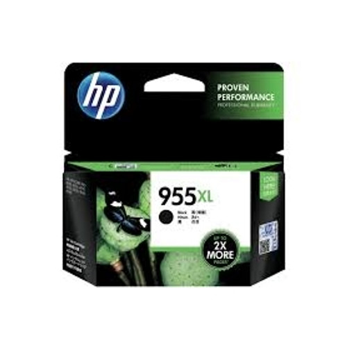 HP 955XL BLACK HIGH YIELD INKJET CARTRIDGE Suits HP OfficeJet Pro 7740, 8210, 8216, 8710, 8720, 8730 and 8740