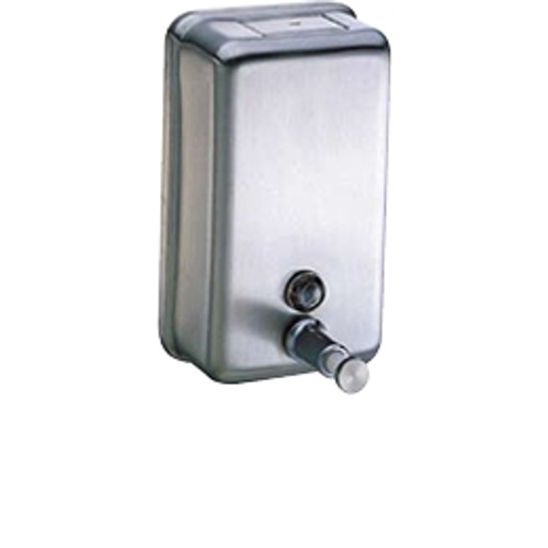 VERTICAL SOAP DISPENSER Stainless Steel