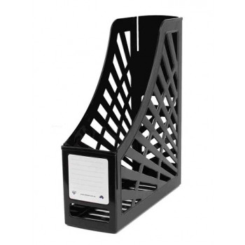 ITALPLAST Magazine Holder - Black, Each