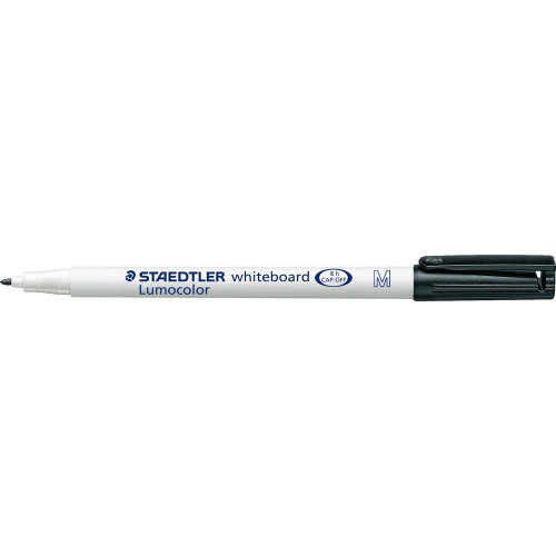 STAEDTLER LUMOCOLOR PEN Whiteboard Black 1.0mm Tip