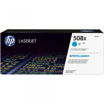 HP 508X CYAN ORIGINAL LASERJET TONER CARTRIDGE 9.5K (CF361X) Suits HP Colour Laserjet M552DN / M553DN / M553N / M553X / M577Z