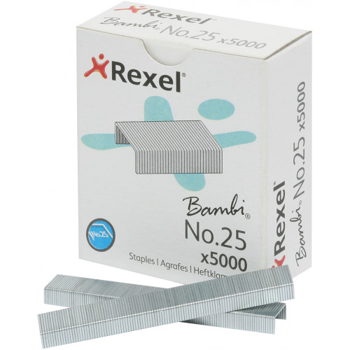 REXEL STAPLES No.25 Bambi Bx5000