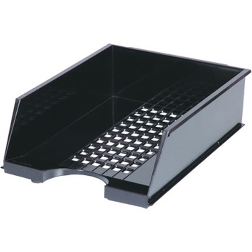 ESSELTE MOULDED INDUSTRY DOCUMENT TRAY JUMBO A4 BLACK