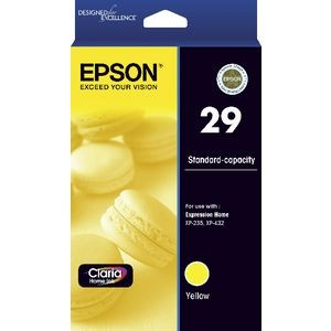 EPSON 29 ORIGINAL INK CARTRIDGE (C13T298492) Yellow 175 Page