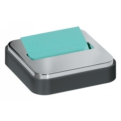 Post-It STL-330-B Steel Top Pop-up Note Dispenser - Charcoal Grey