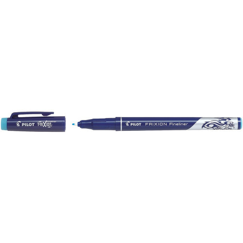 PILOT FRIXION FINELINER ERASABLE Light Blue SW-FF-LB Box of 12