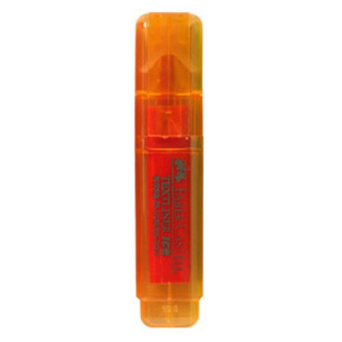 Faber-Castell Textliner 46 Highlighter Ice Superfluorescent Orange, Each