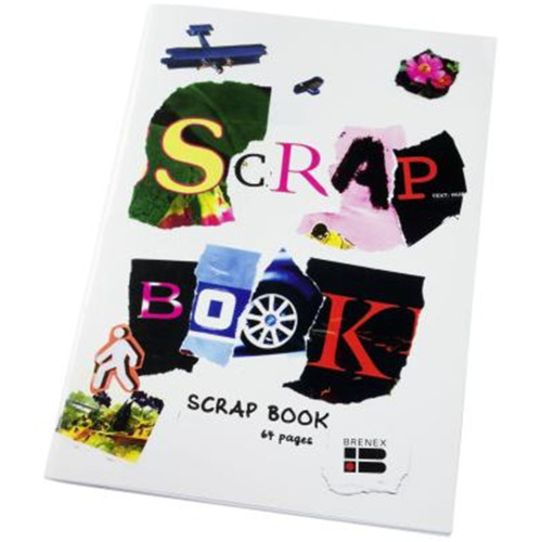 BRENEX SCRAP BOOK 240 X 340MM 64 Page 100gsm