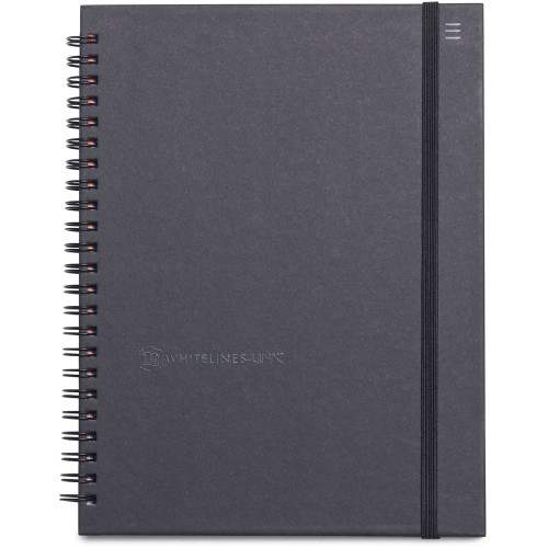 WHITELINES SPIRAL NOTEBOOK A5 160 Page 7mm 100gsm Hardcover
