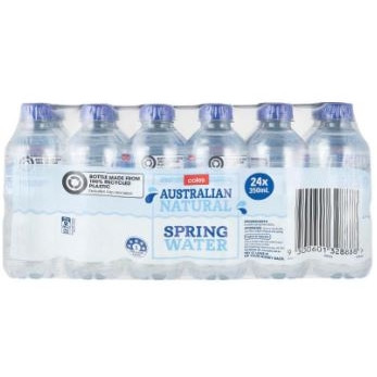 SPRING WATER 24 PACK 350ML BOTTLE