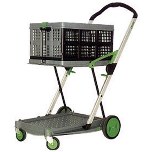CLAX MOBILE 2 TIER TROLLEY Includes 1 Collapsible crate folding 60kg