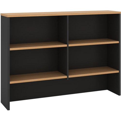 OVERHEAD HUTCH 1500(W) X 325(D) X 1080(H) Beech/Charcoal