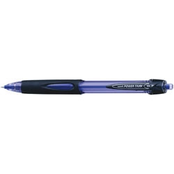 UNIBALL POWERTANK RETRACTABLE BALLPOINT PEN SN227 0.7mm Fine Blue (Box of 12)