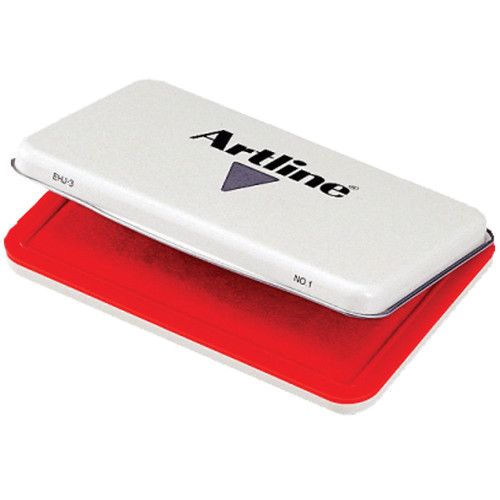 ARTLINE EHJ-3 PREMIUM STAMP PAD No.1 Red