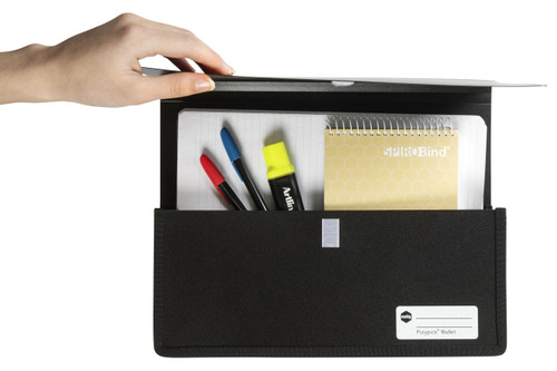 MARBIG POLYPICK WALLETS A4 Heavy Duty Black