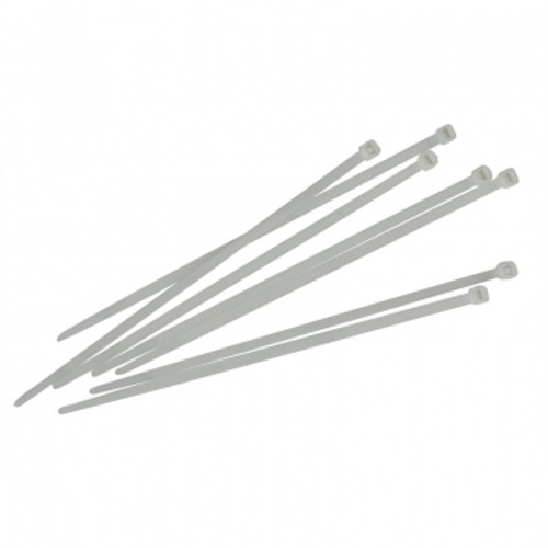 NATURAL CABLE TIES 100'S 4.8MM X 250MM CK15006