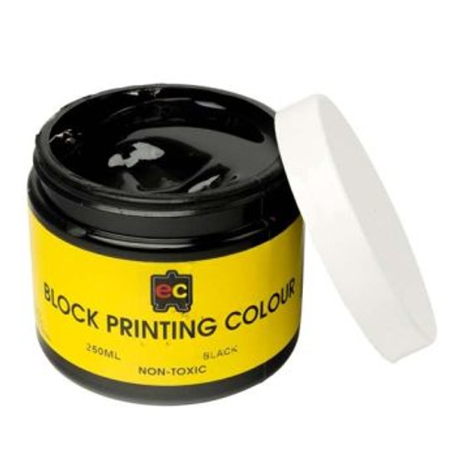 BLOCK PRINTING 250ML BLACK