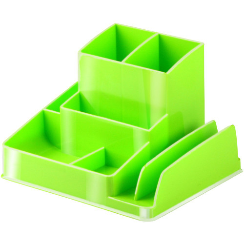ITALPLAST Desk Organiser - Lime, Each