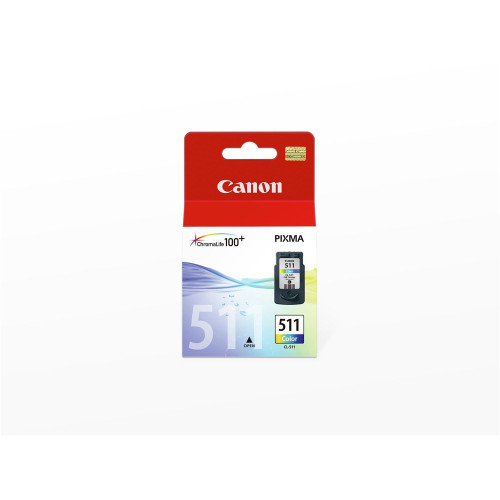 CANON CL-511 ORIGINAL TRI-COLOUR INK CARTRIDGE Suits MP240 / MP480