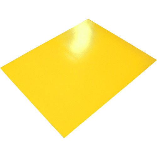 RAINBOW POSTER BOARD Double Sided 510x640mm Yellow Pack of 10