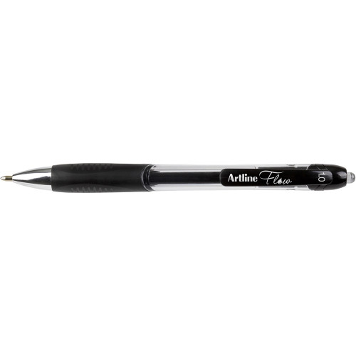 ARTLINE FLOW RETRACTABLE PEN 1.0mm Black