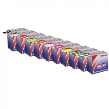QUIK STIK DSRMC14 LABELS Circular 14mm Silver PK650