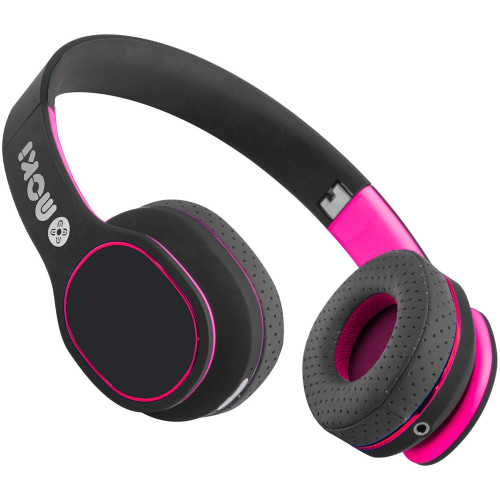 Moki Navigator Kids Active Noise Cancellation (ANC) Wireless Volume Limited Headphones Pink