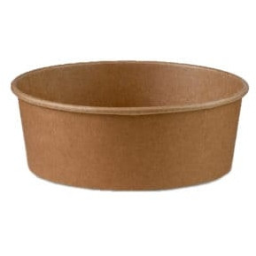 42 OZ PE COATED KRAFT SALAD BOWL PK300
