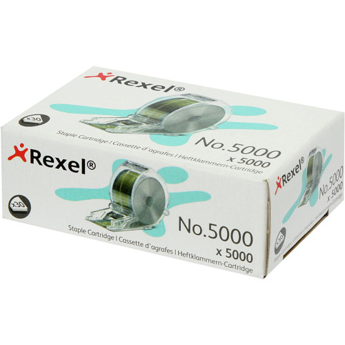 REXEL CARTRIDGE STAPLES For Stella 520E stapler Box of 5000