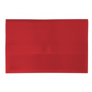 Bantex Polydoc Document Wallet PP Foolscap - Red (34250)