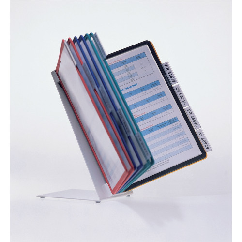 DURABLE VARIO 10 DISPLAY SYSTEM A4 10 Asst Colour Pockets
