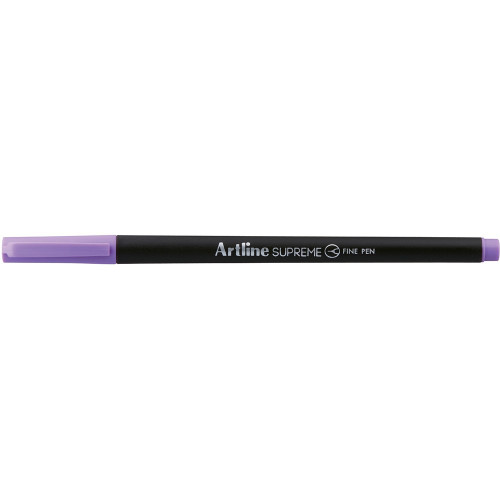 ARTLINE SUPREME FINELINER PENS 0.4mm Pastel Purple Pack of 12