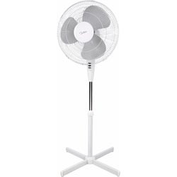 Nero Pedestal Fan 40cm White, Each