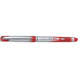 PILOT VBG7  V-BALL GRIP ROLLER BALL PEN VBG7 Fine Red, Bx12