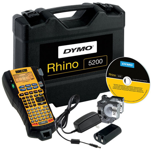 DYMO RHINO 5200 LABEL MACHINE Industrial Kit Complete SD841440